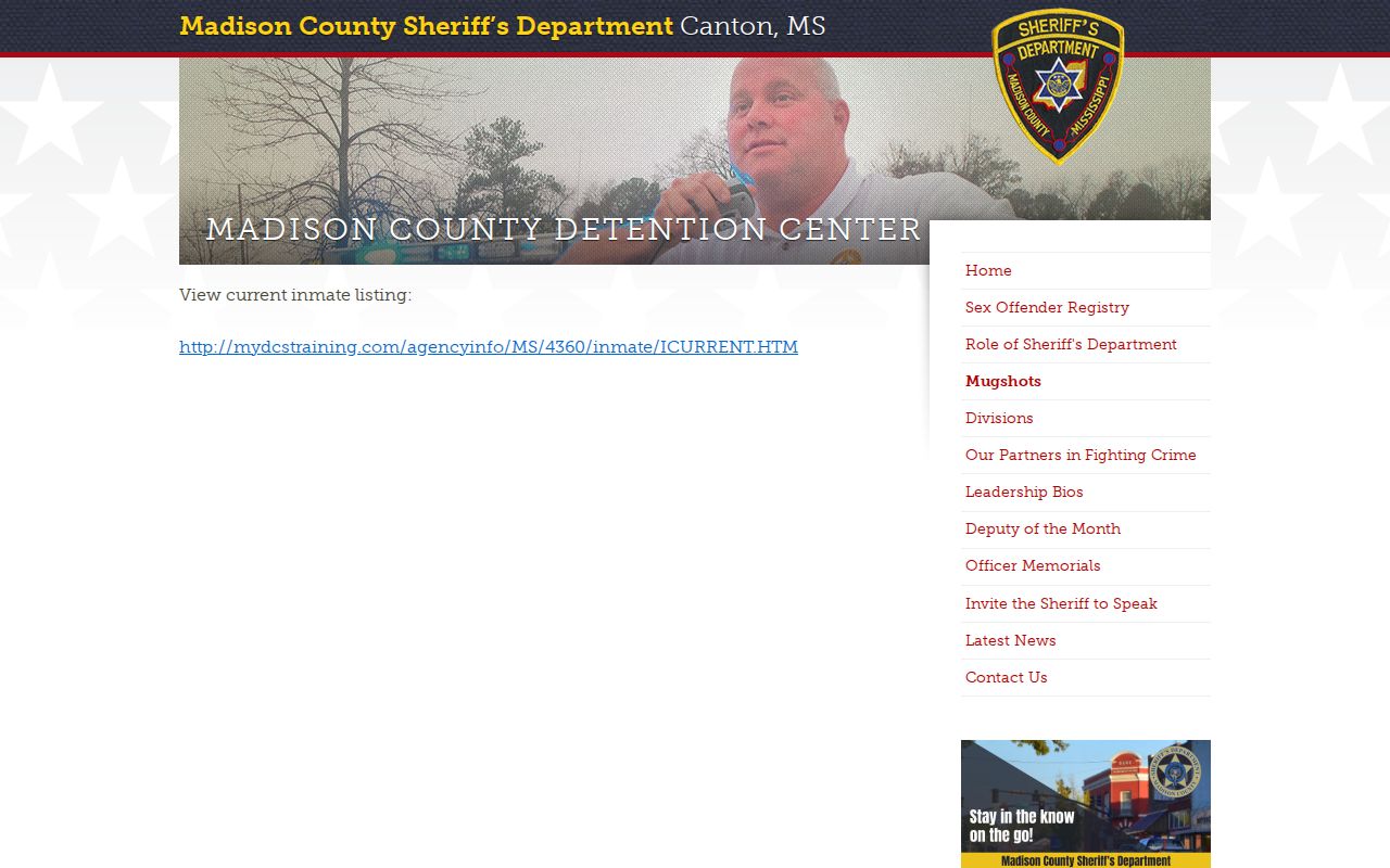 Madison County Sheriff detention center gateway